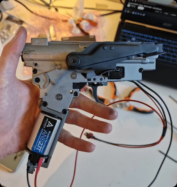 Peak Airsoft product and build photography