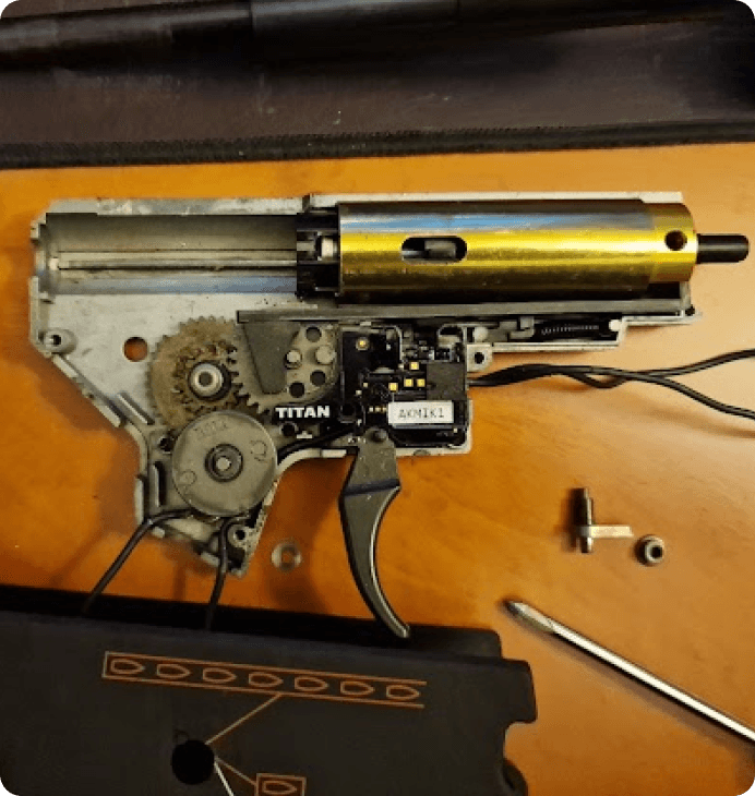 Peak Airsoft product and build photography