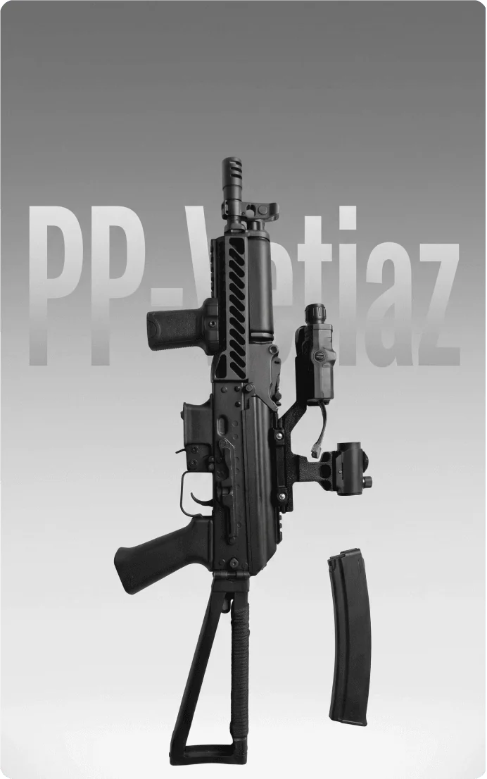 Finished branded post, PP-Vityaz build