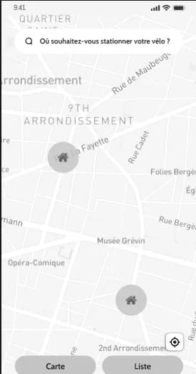 Search wireframe